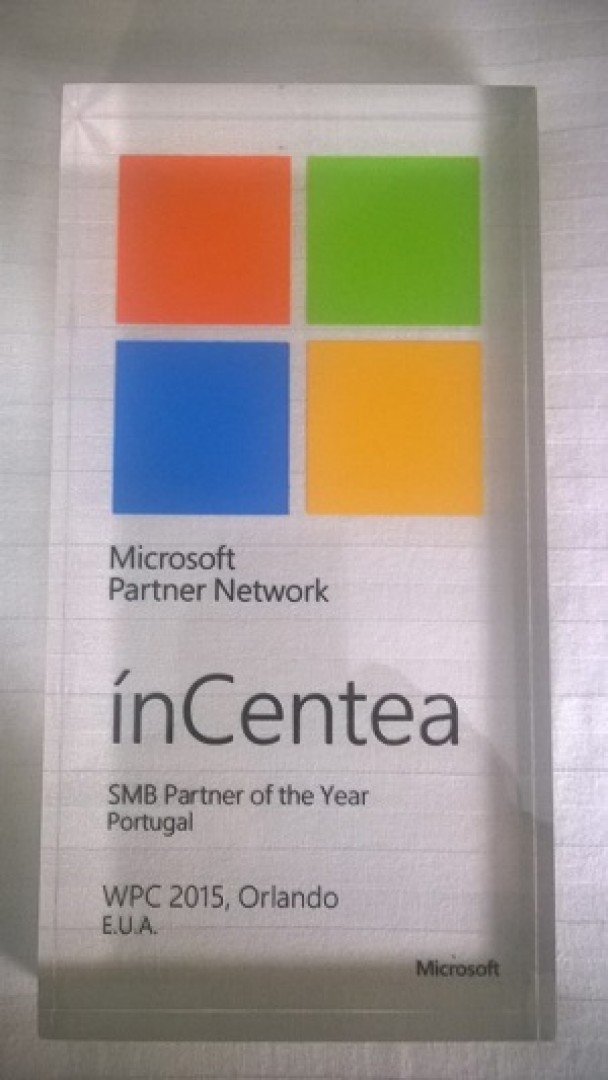 inCentea décerné par Microsoft